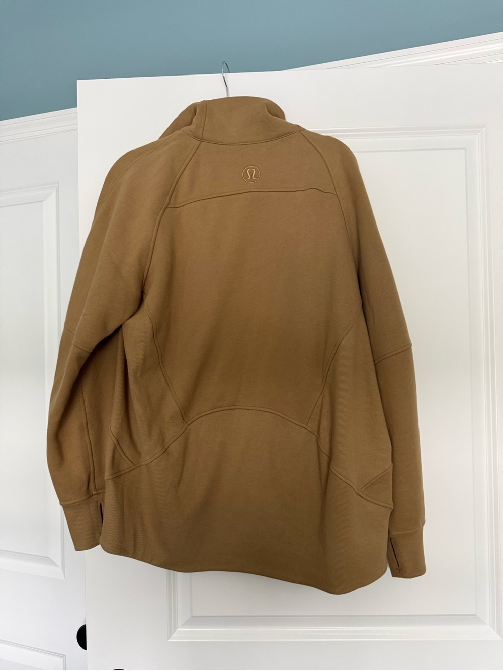 Lululemon Scuba Oversized Full-Zip Hoodie Carob Brown M/L Like New - Picture 4 of 4